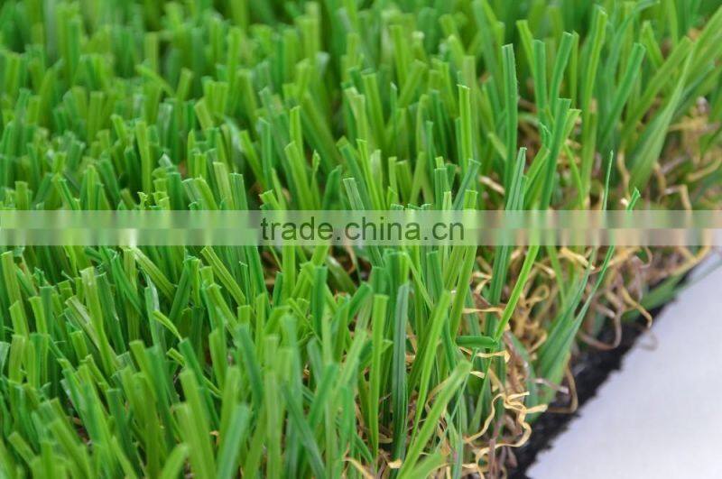 Good upright landscaping synthetic grass with stem shape
