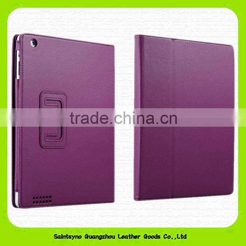 15040 Smart Cover Partner Transparent Back+Magnetic Leather Case for iPad mini Smart Cover Sleep On/Off for Apple iPad mini 3