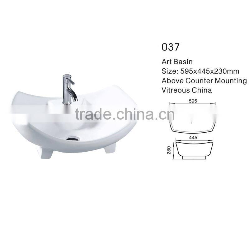 Ceramic Wash Hand Outdoor Above Counter Basin