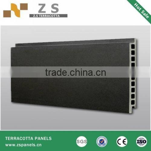 Eco-friendly construction material, terracotta panel , Terracotta Curtain Wall panel Facade Wall System