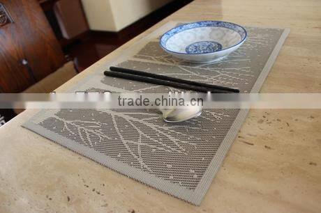 2016 hot sale pvc placemat