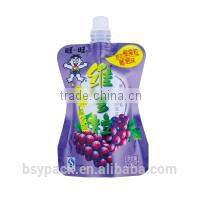 plastic bag spout for household products