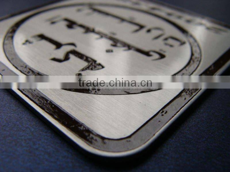 High quality custom metal nameplate