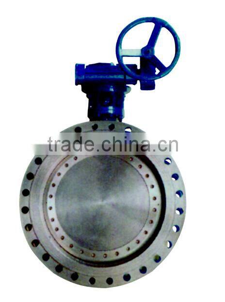Cast Iron Flange Resilient Seated Wafer Butterfly Valve