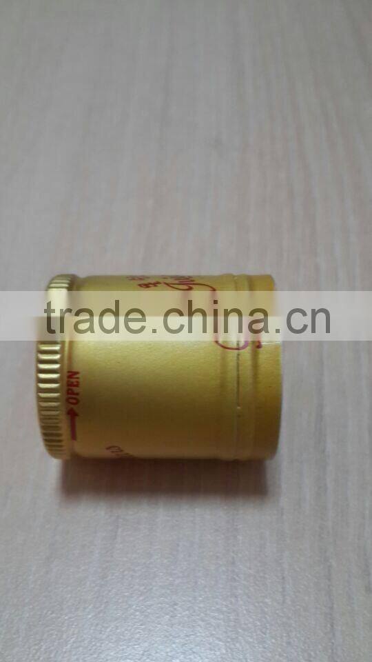 fruit wine aluminum cap