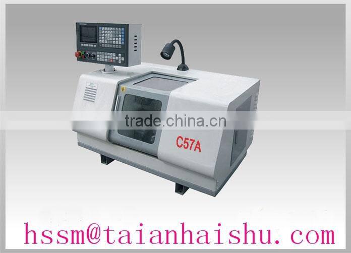 Micro lathe C57A mini cnc lathe machine price from Haishu China