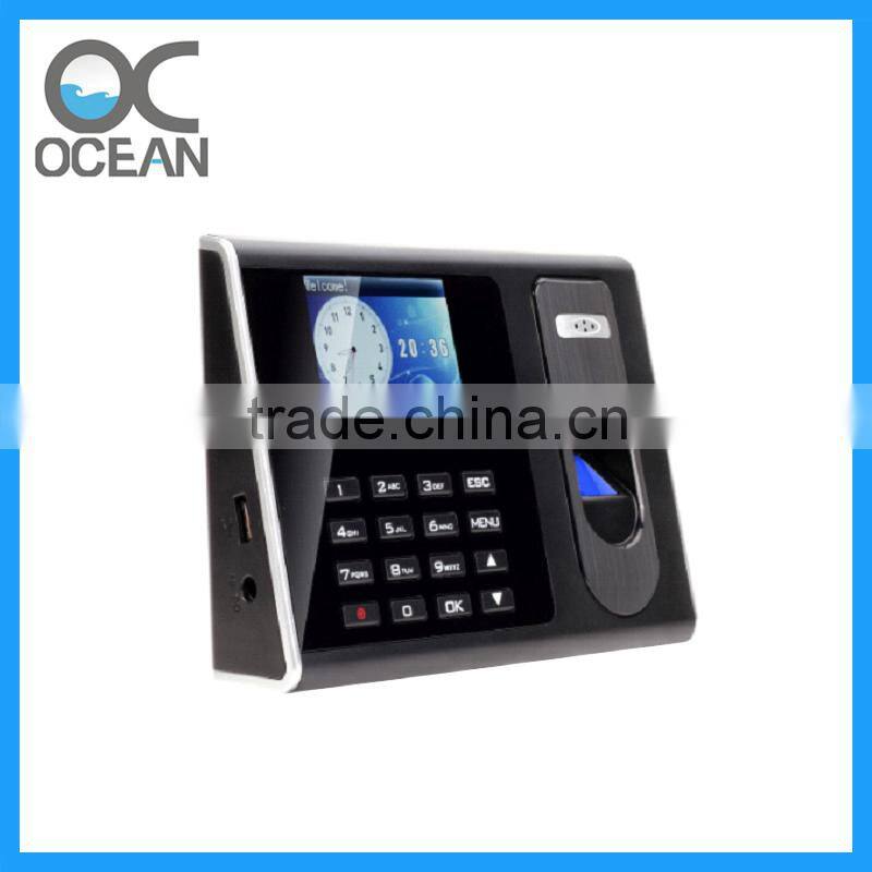 OC100 TCP IP U-disk Optional RFID Function Fingerprint Time Attendance Access Control With High Qualtiy