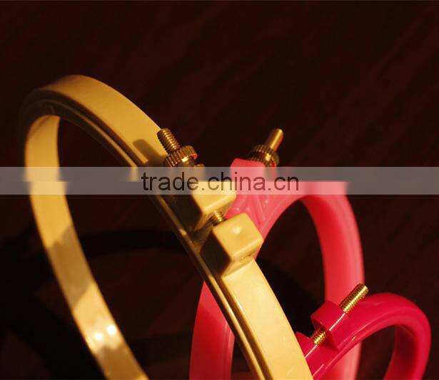 2016 fashion accessory for DIY kit plastic embroidery hoop