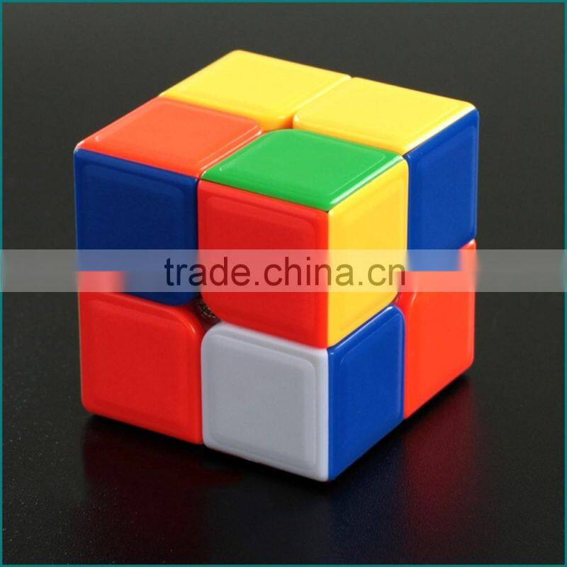 Dian sheng 2 order 2*2 stickerless colorful magic cube in China Magical cube