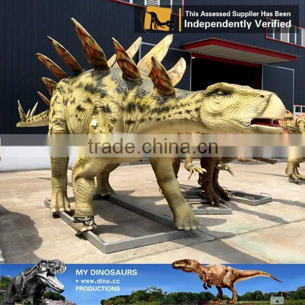 MY Dino-C082 Amusement park animatronic dinosaur stegosaurus model