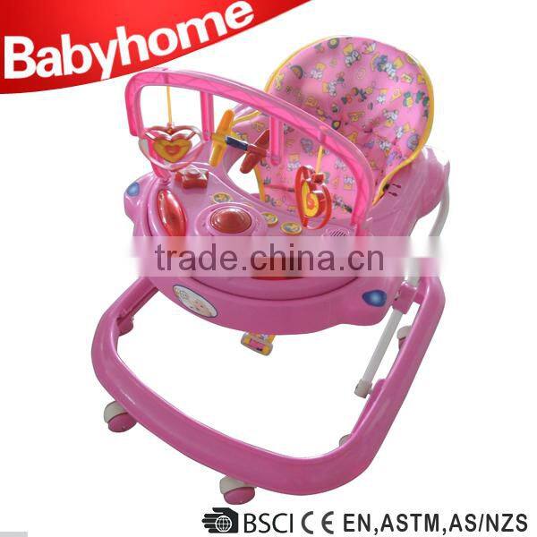 rocking horse baby walker height adjustable baby walker with ce