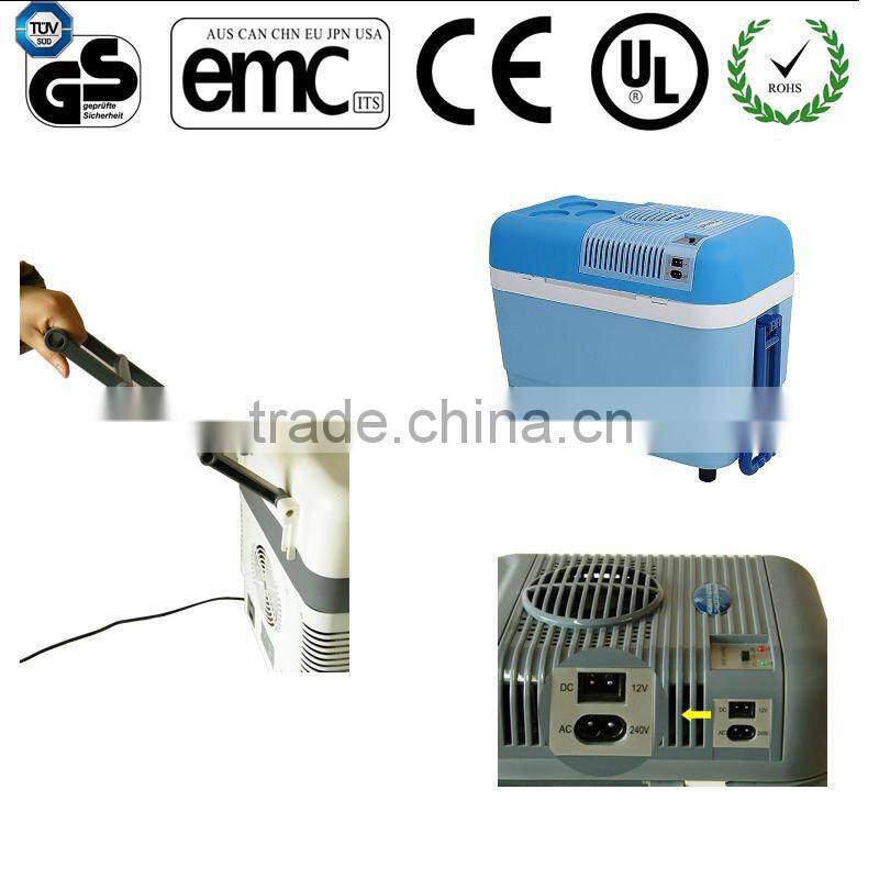 AC 100-240V DC 12V mini car fridge CE GS ROHS