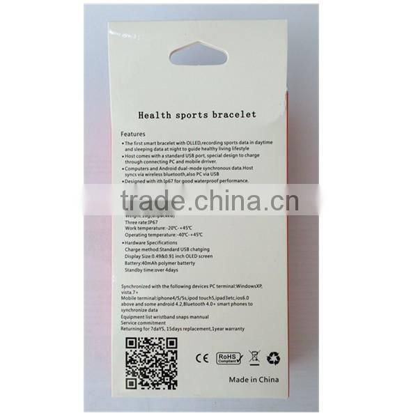 Factory Price TW64 Smart band Bluetooth Fitness Band Activity Tracker For Smartphone