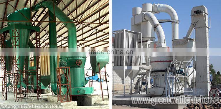 High pressure suspension grinding machine for mine