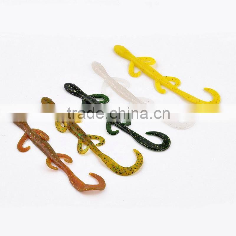 Gecko Soft Bait Proberos Brand Fishing Bait Fishing Tackle 4g-0.14oz Soft lures 120mm-5"inch fishing lure