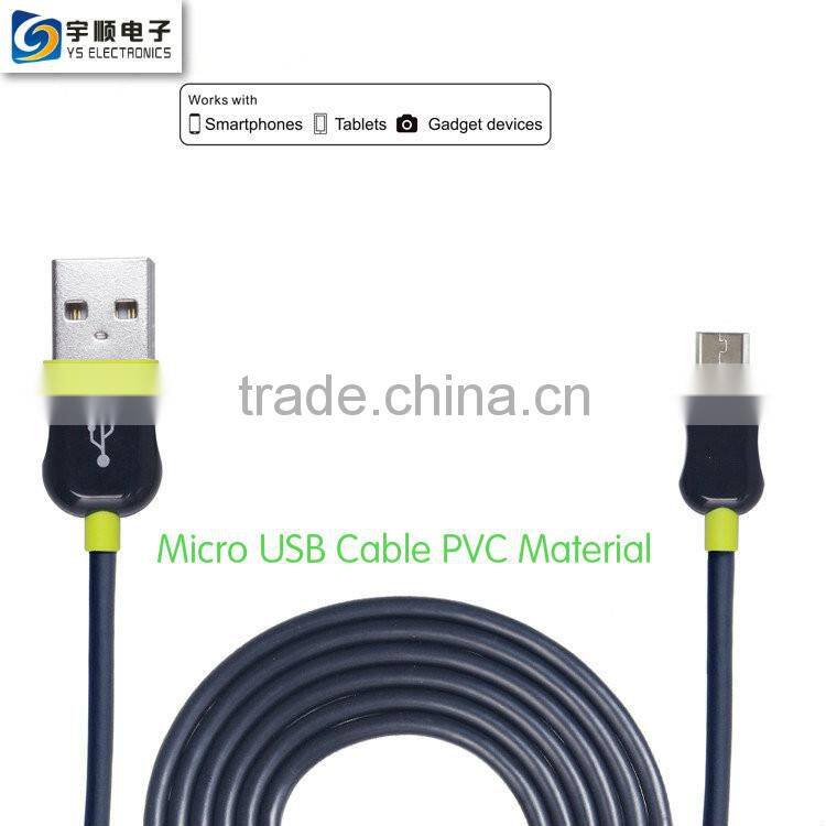 Micro USB Cable for Universal Phone 1.2m Length Black