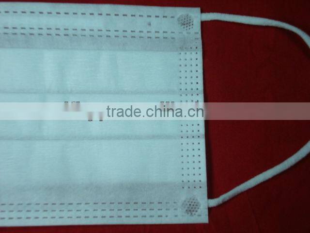 non-woven face mask with ears loop