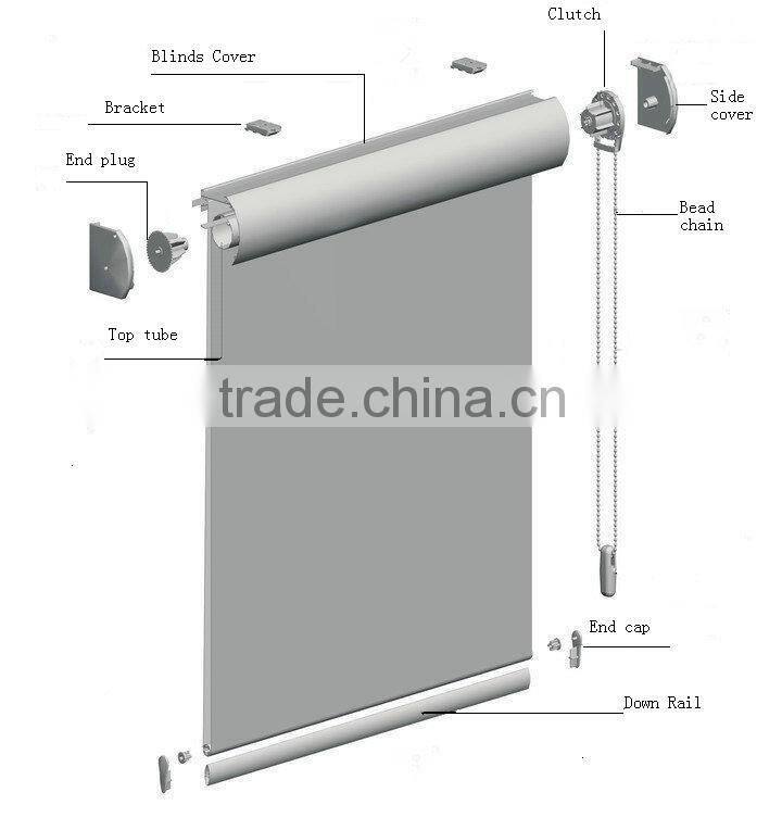 chain or motorized Shangr-La Sheer Shades