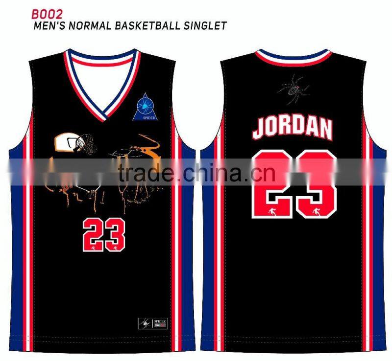 2016 Uniform Design basketball jersey t-shirts
