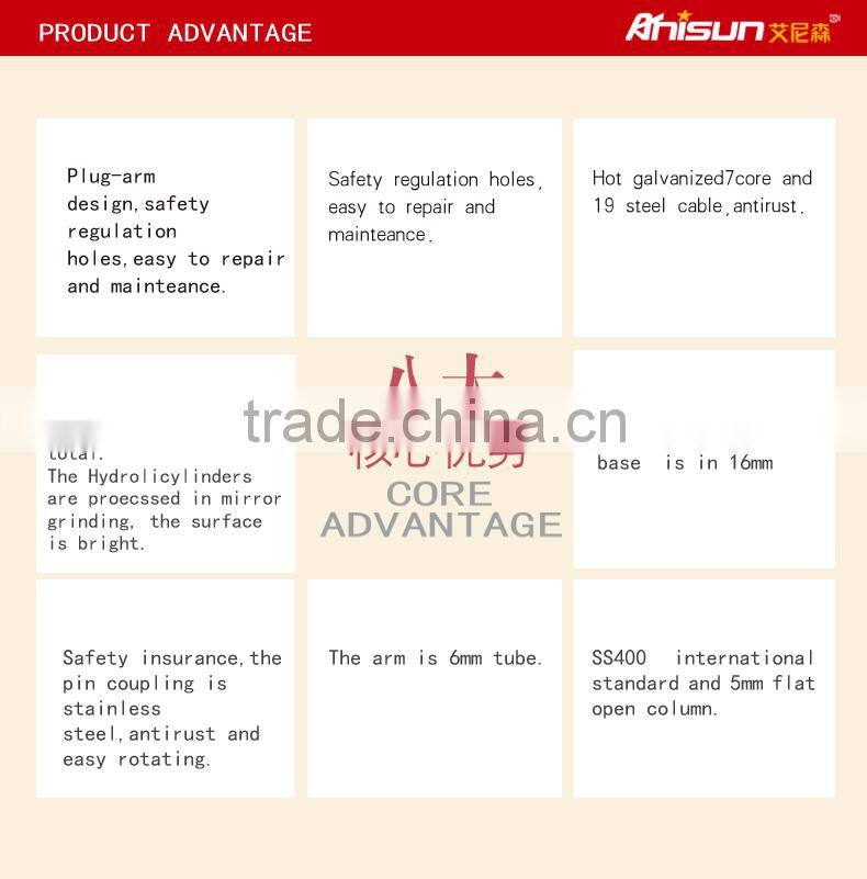 auto garage equipment lifts for cars prices 4000kg