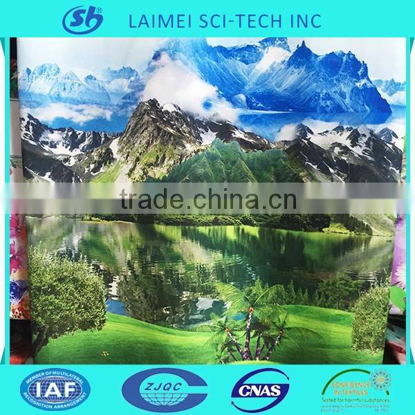 High quality 100% polyester plain digital print woven fabric for bed sheet