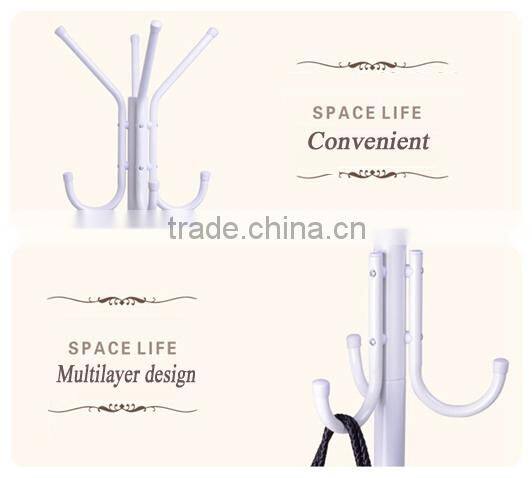 fashion clothes display hanger metal clothes tree for coat