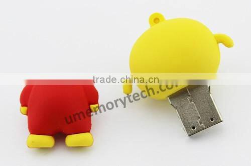 2016 PP Ap cute doll zip drive to usb2.0 thumb usb 1gb 2gb 8gb 16gb