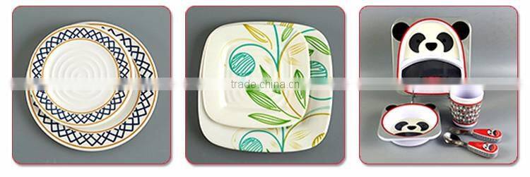 Quality guaranteed heart shape 2pcs dessert dinner set