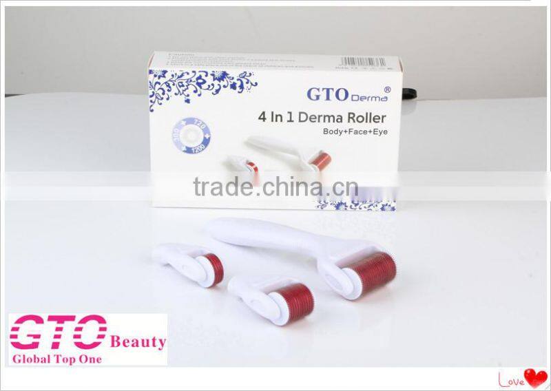 Top selling mesotherapy needles 4 in 1 derma roller