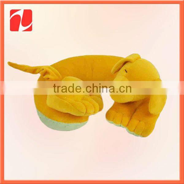 China shenzhen OEM Animal shape u shape tv pillow