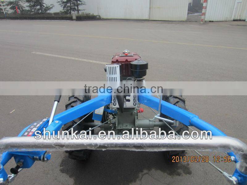 12hp Diesel Engine Walking Tractor with Power Tiller