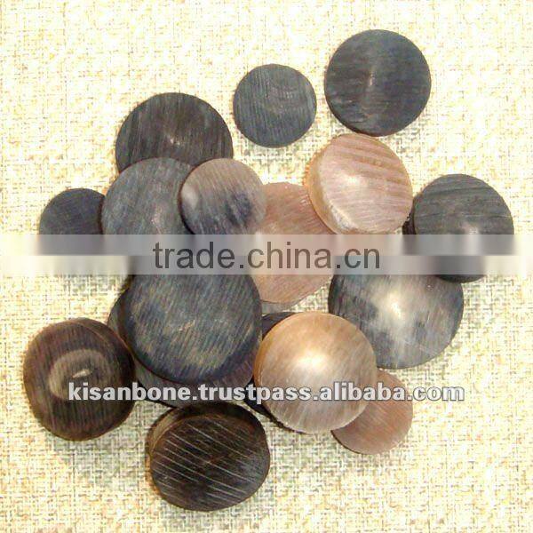 Best Selling Wonderful Eco-Friendly Cow Horn Button Blanks