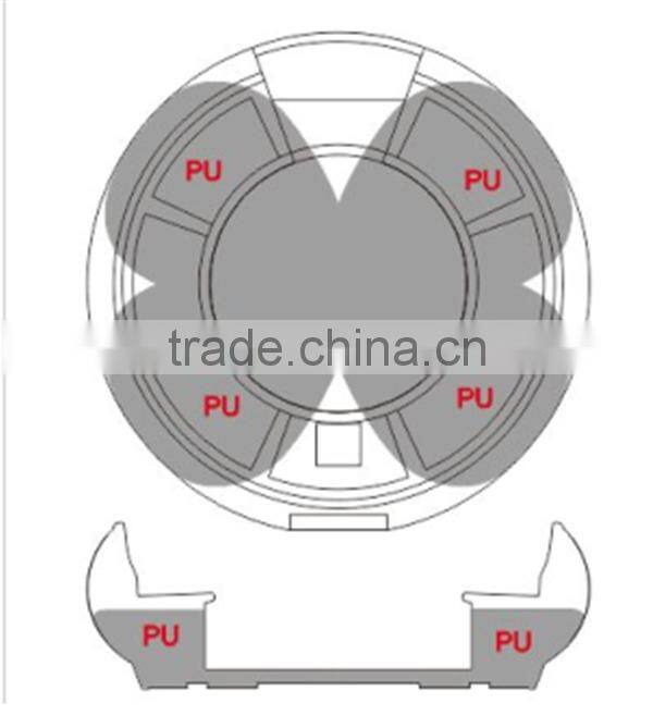 Can hold 10 persons for entertainment BBQ donut boat.leisure bbq boats