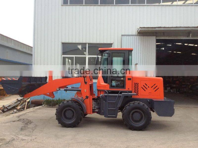Short back compact mini tractor loader backhoe type digger well sell