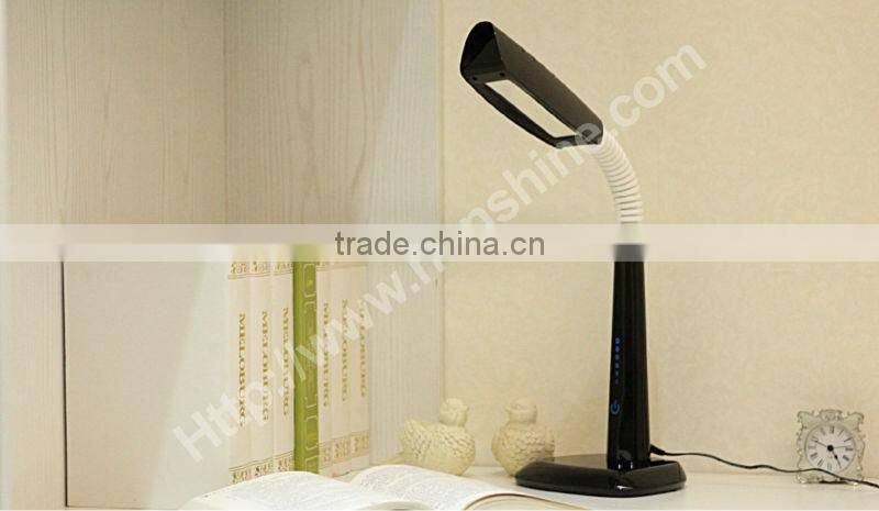new item black high quality desk lamp flexible arm