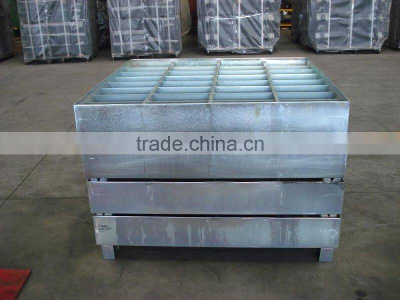 steel Oil bin oil stillage cage oil collection containment