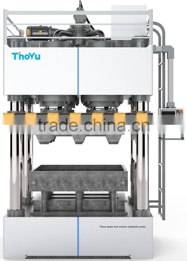 Thoyu Wood Shaving Hot Press Machine/Compressed Pallet Making Line