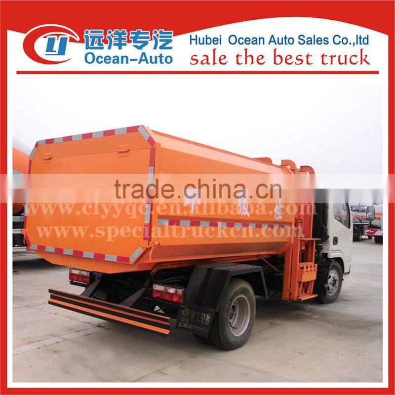 Dongfeng Euro 4 new condition Hydraulic Lifter Garbage truck