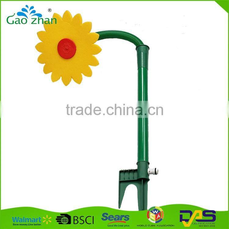 Best selling plastic water tools flower style garden mist sprinkler
