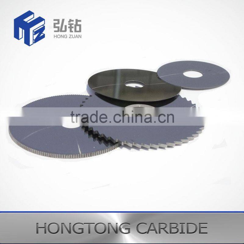 Tungsten Carbide-tipped circular saw blades for longitudinal cutting
