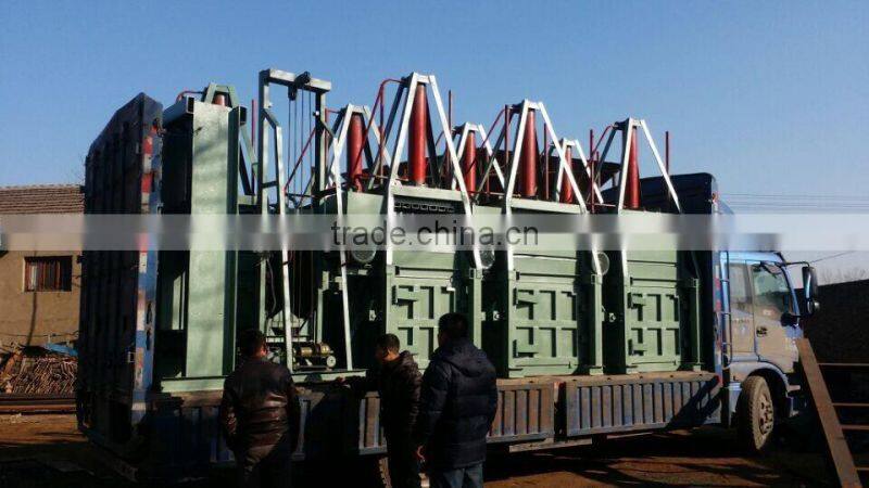 YC-10T hydraulic vertical baler press used for Herbal,mini hay baler