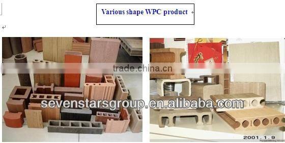 wpc profile production line/wpc door making machine/wpc board machine
