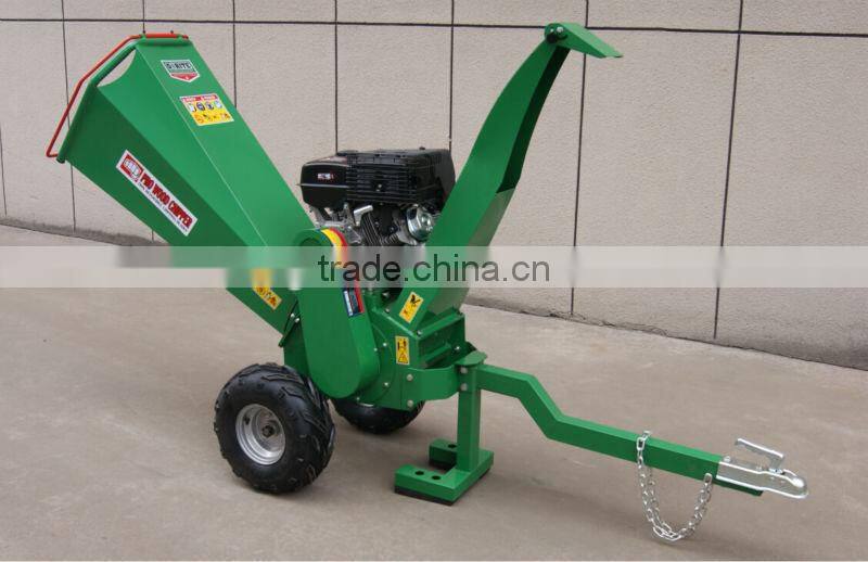 15HP automatic wood chipper shredder with tuv ce certificate