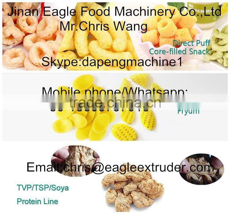 Snacks processing line