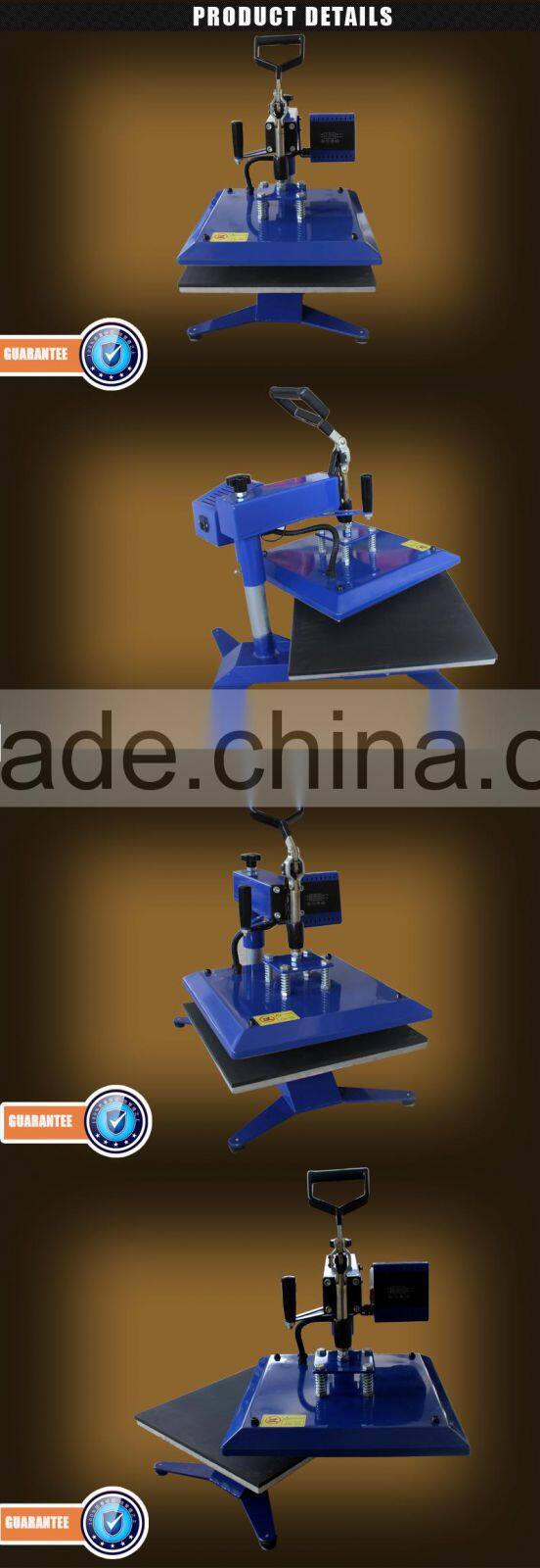 Heat Press Vinyl Machine 2015 New CE Approved Sublimation Heat Press