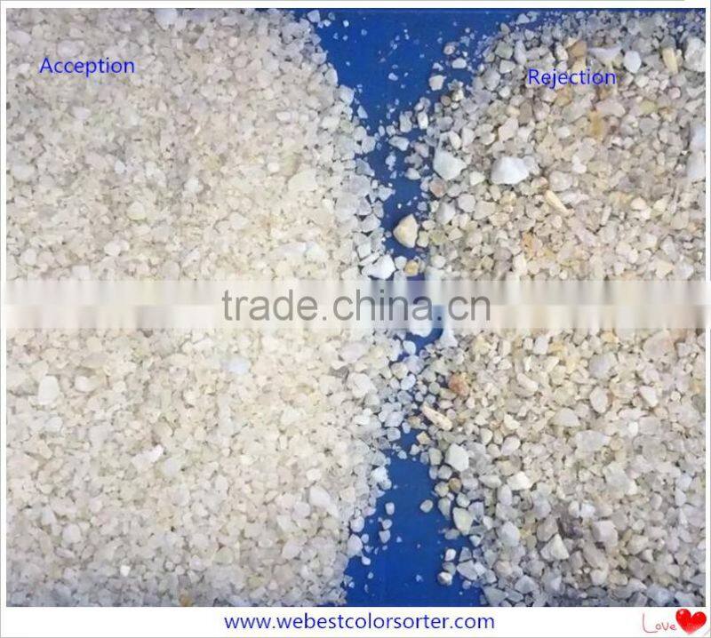 China manufacturer CCD industrial color sorter machine