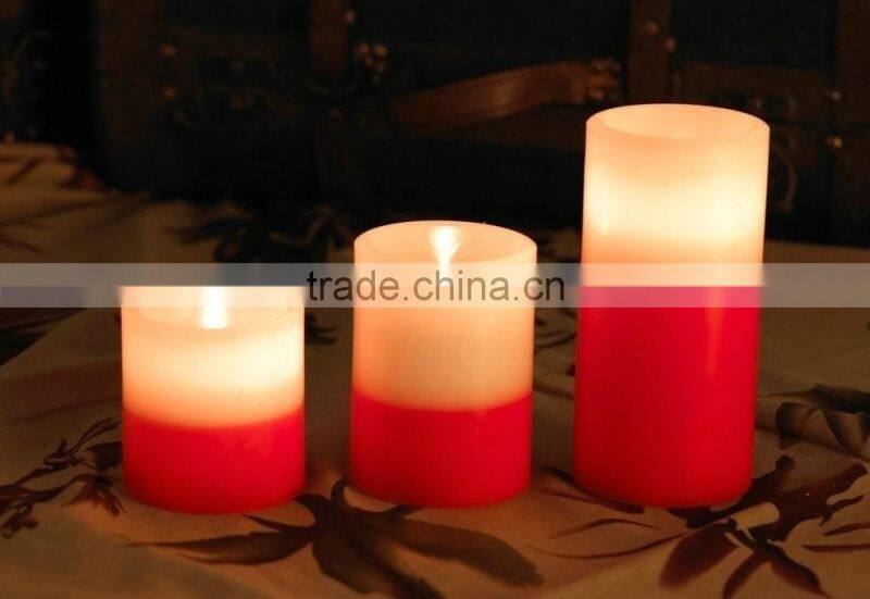 Christmas led candle led flameless flicking candle for Christmas led wax candle LED angel candle led candle