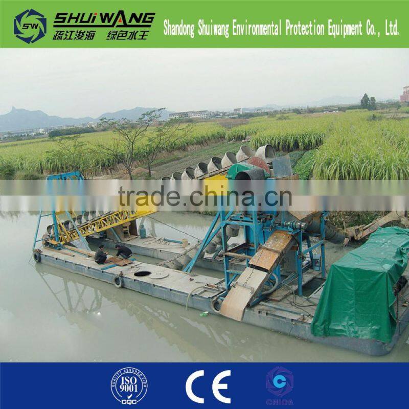 chain bucket sand/alluvial mining dredger sea sand dredger