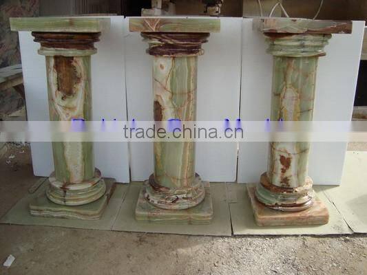 Handemade Good Price High quality Western MULTI GREEN ONYX PEDESTALS COLLECTIONS