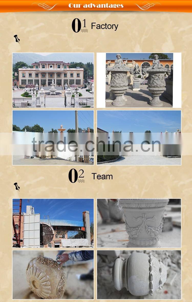 Outdoor angel flower pot for garden